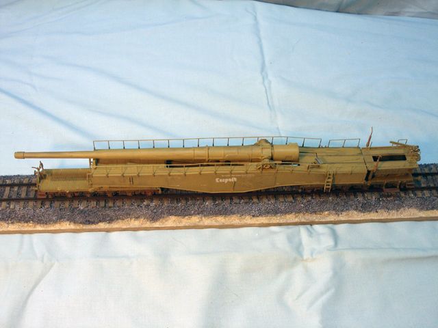 New Project/ 1:35 Trumpeter 280mm K5(E) Leopold Railroad Gun